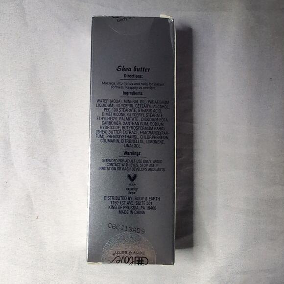 Lot of 4 Love Body & Earth Hand Cream Enriched Shea Butter Ocean Cherry Blossom - Picture 10 of 10